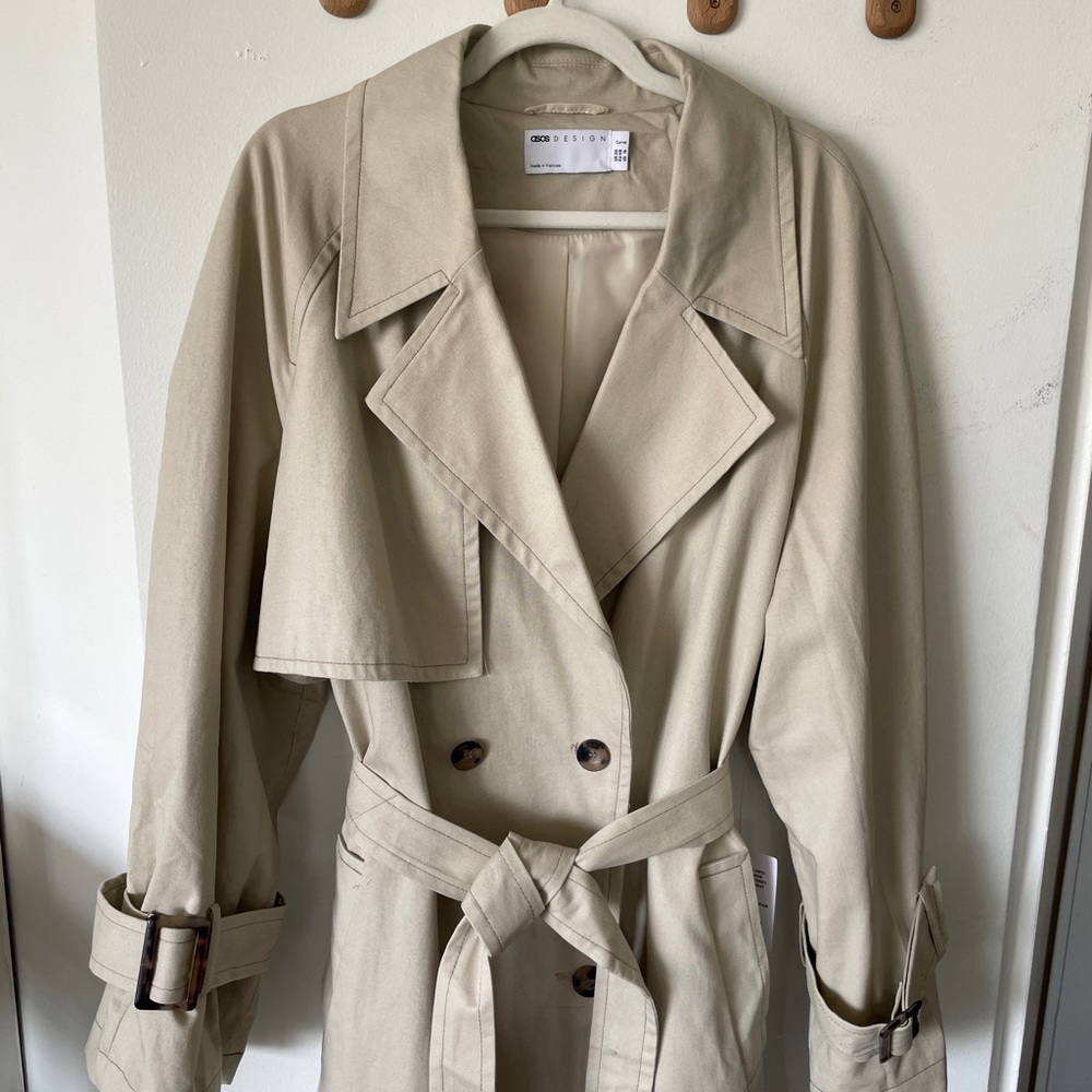 ASOS classic oversized trench coat
